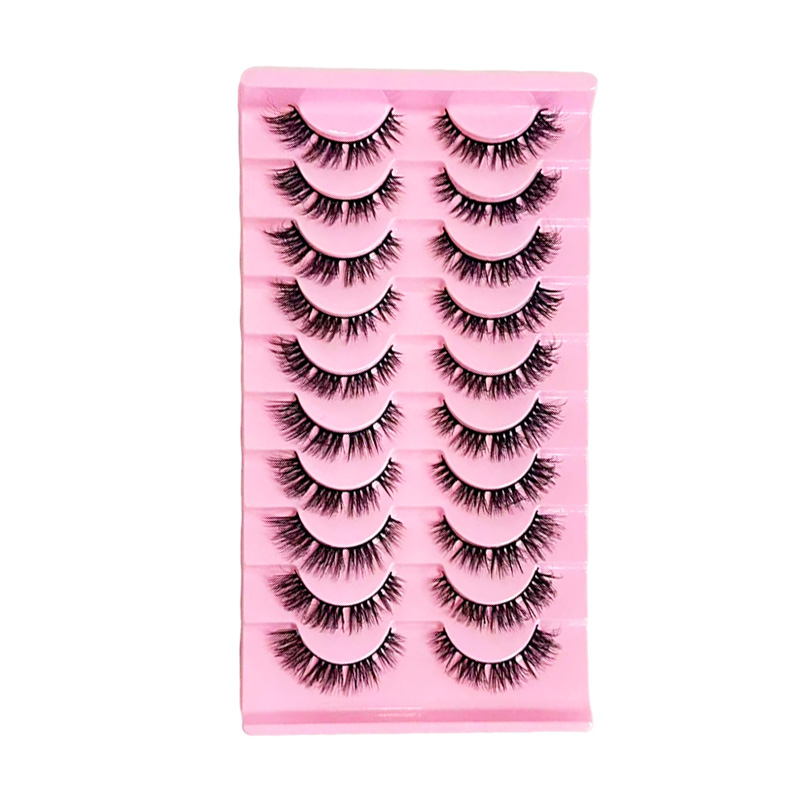 Thick curly eyelashes in one piece. High quality. The whole line is thick, curly, . Factory direct sales, supporting customization.