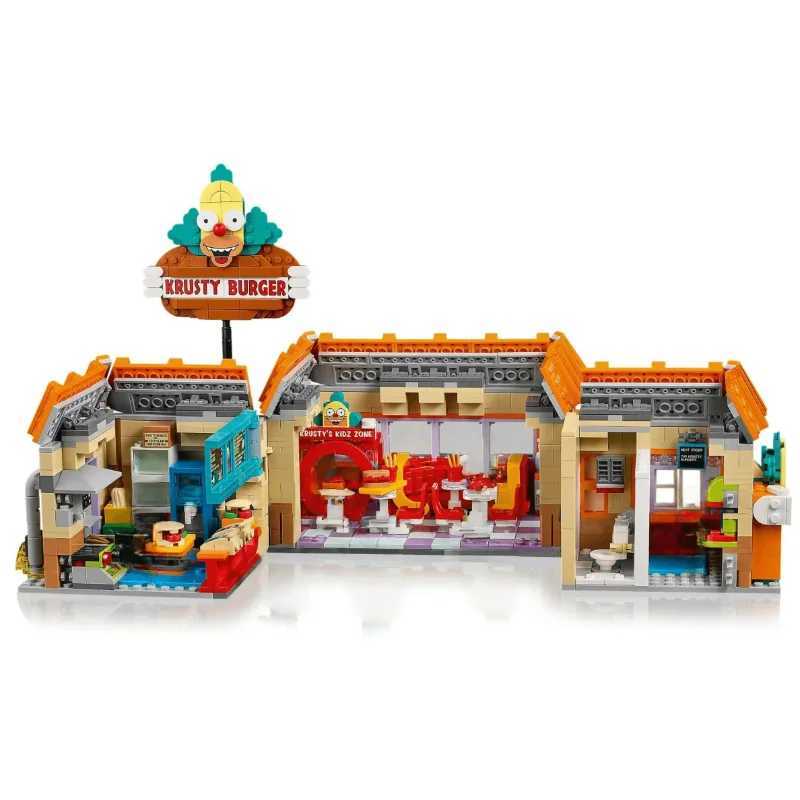 IN STOCK 1635pcs MOC Ci Krus Burger Construction Model Bricks Fit 10352 for Children Christmas Gift Set C251203