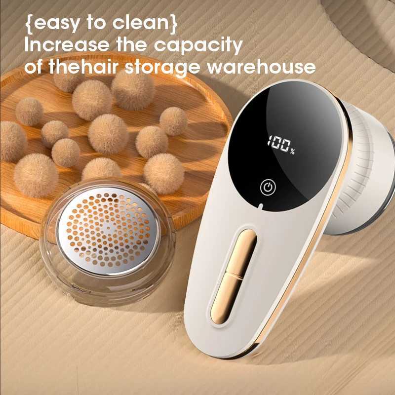 New Smart Rechargeable Electric Fabric Shaver Digital Display Lint Pilling Remover Efficient Safe Clothes Home Use M251203 - view 7