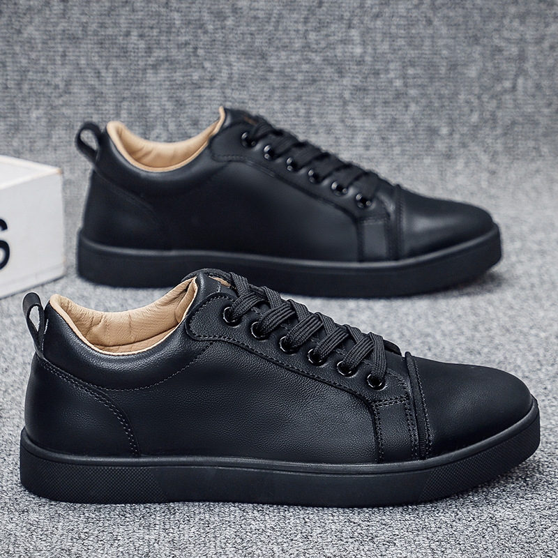 Designer casual shoes free shipping Fashionable sneakers for men trendy sporty casual shoes waterproof white and black 39-44 men