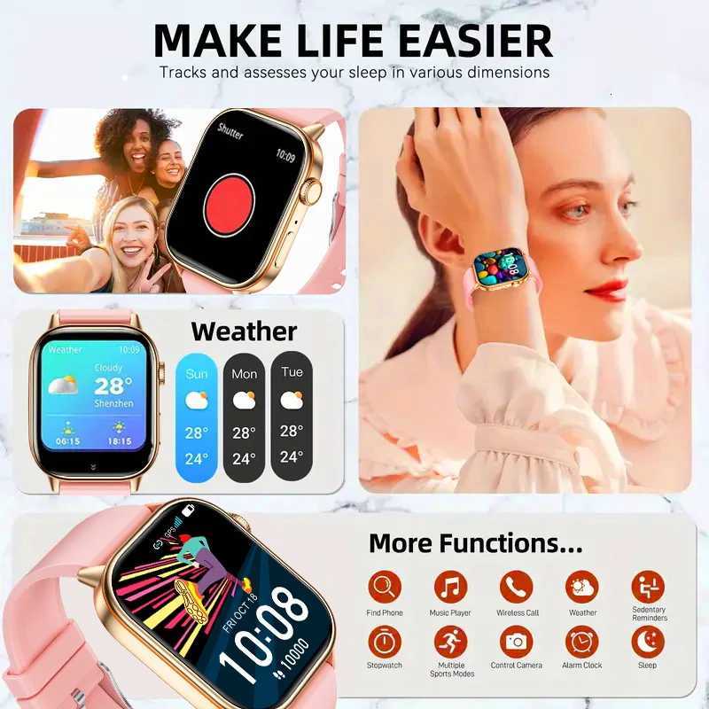 2025 NEW Fashion Built-in 6 Stars GPS Position Smart Watch Wen 201 AMOLED HD Sn IP68 Waterproof Sport Bracelets Ladie C251203