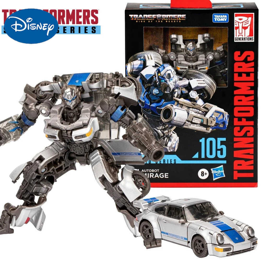 Disney Transformers Studio Series SS105 ss105 Deluxe Mirage TF7 Rise of the Beasts Action Figure Toy Gift Collection H251203