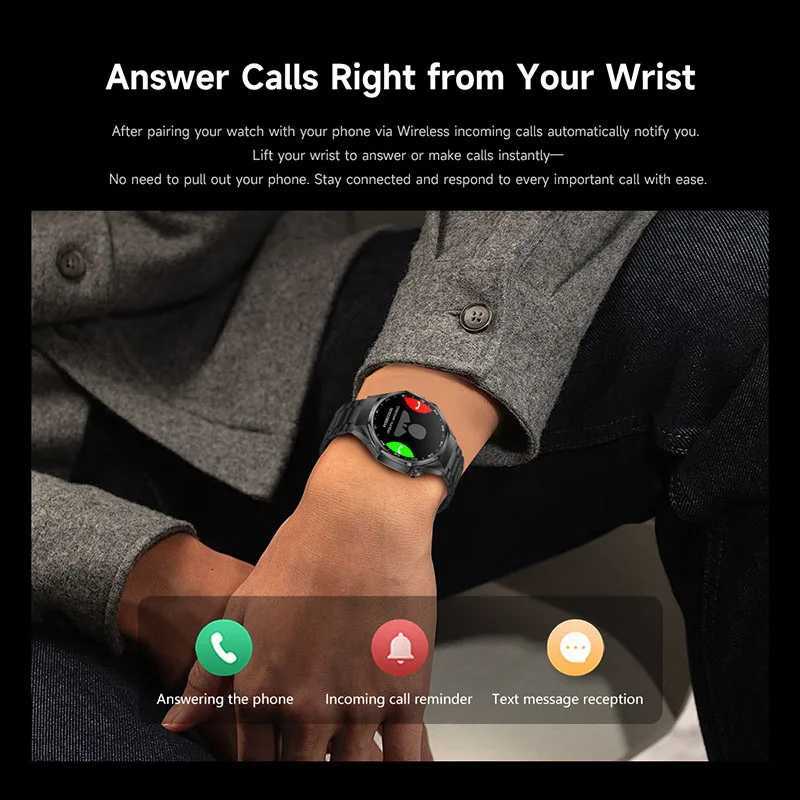 2025 New Watch 6 MAX Smart Watch Global Version GPS Tracking Cpass NFC IP67 Waterproof BT Call Outdoor Sport Smartwatch iOS C251203