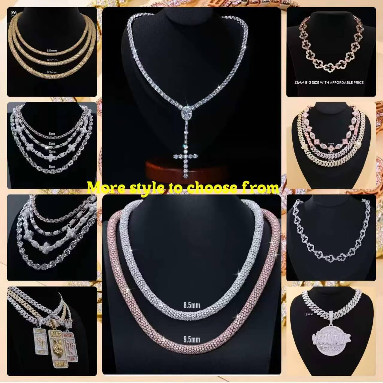 Custom 2CT Lab Grown Diamond Cuban Chain - 8mm 14K/18K Gold DEF VVS Necklace W/IGI Certification