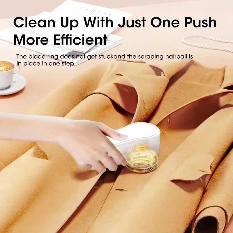 Quick lint remover with USB charging Mini clothes lint remover for travel High-efficiency sweater pill remover fabric shaver M251203 - view 5