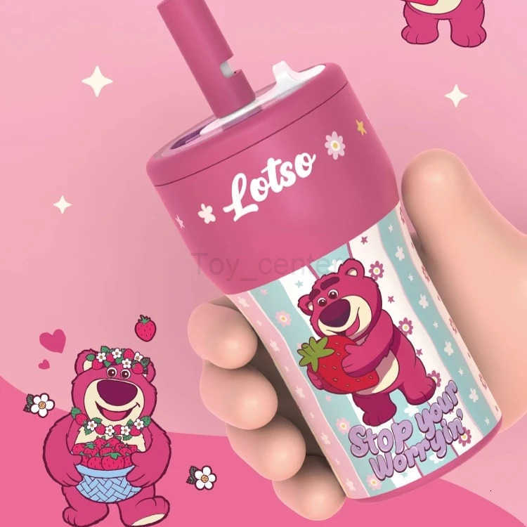 Disney Straw Coffee Insulated Cup 630mL 316 Stainless Steel Vacuum Car Childrens Cold Water Cup for Boys and Girls H251203