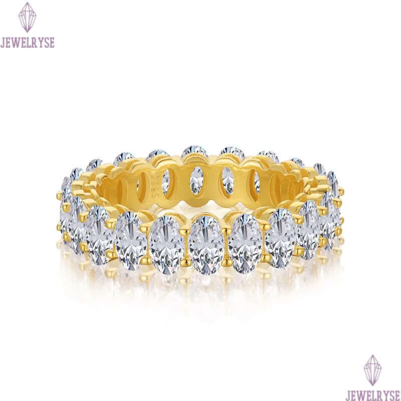 Oval 5A zirconia designer ring for woman real 925 sterling silver luxurious jewelry rings White Love Diamond South American Engagement Wed Ring With G