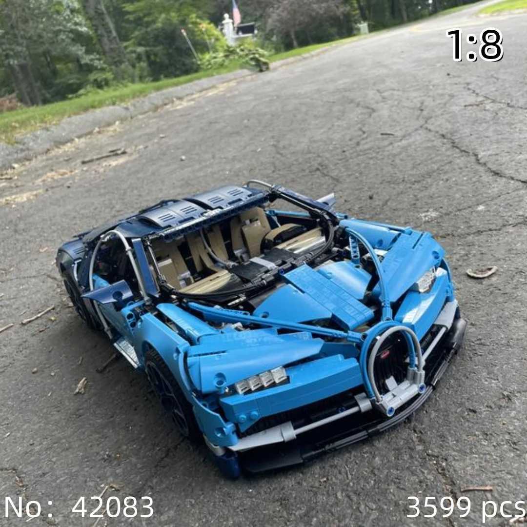 Supercar Sportcar Racecar Bricks Model Technology 42083 Building Blocks Birthday Christmas Gifts for Children DIY Car C251203
