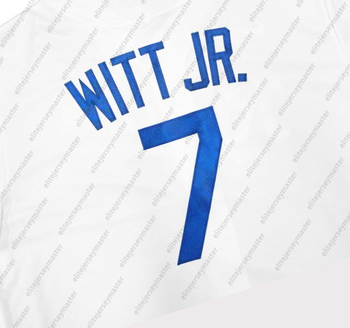 7 Bobby Witt Jr. 55 Cole Ragans Personalized Customized Baseball Jerseys Salvador Perez Vinnie Pasquantino Michael Massey Custom Any Number Name 22