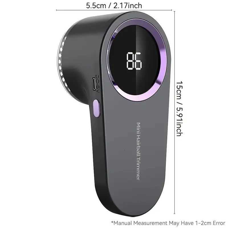 Rechargeable Lint Remover Portable Lint Remover Ball USB Rechargeable Fabric Shaver Clothes Trimmer with Digital Display M251203 - view 5