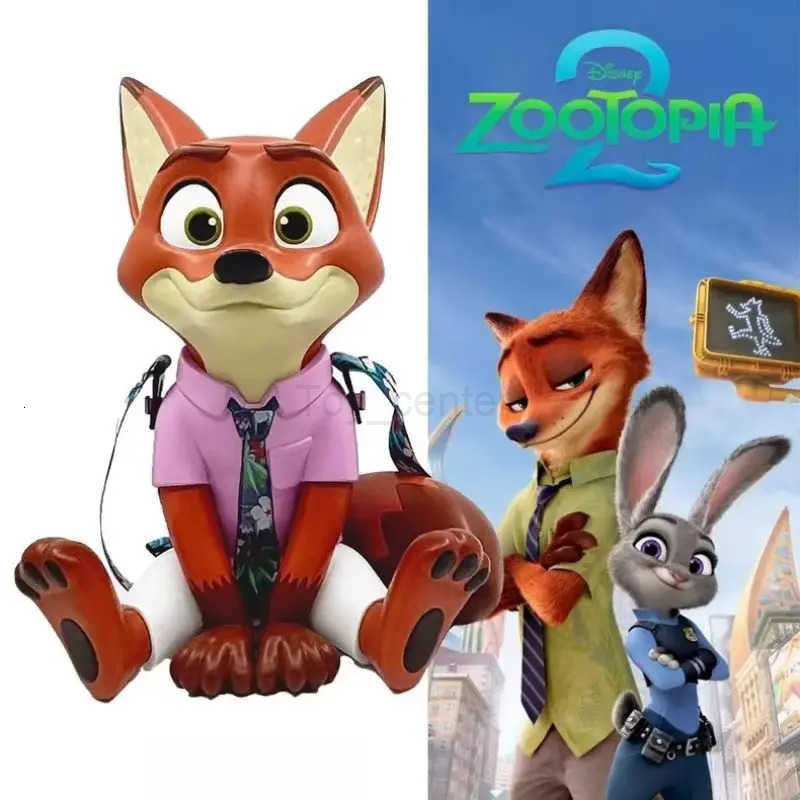 Disney Hot Original Zootopia 2 Official Movie Merchandise Nick Judy Cute Shaped Water Cup Anime Cartoon Toy Kawaii Trendy Gifts Decor H251203