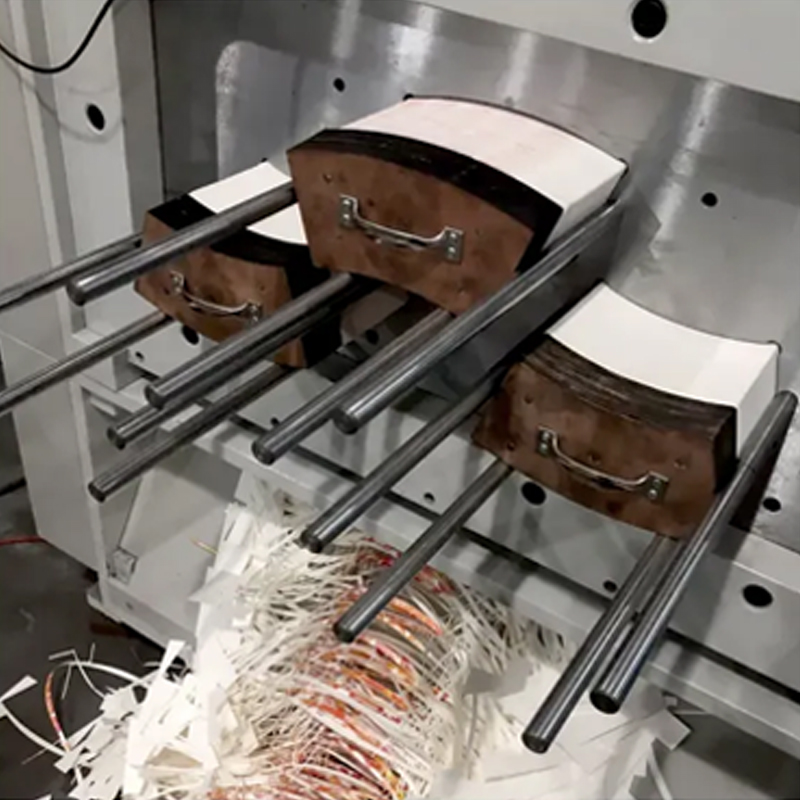 Paper Cup Fan Edge Punching & Printing Machine | For Decorative and Functional Ventilation on Plastic Paper Cups