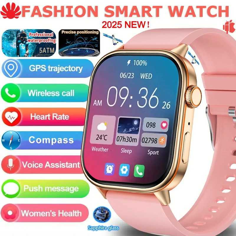 2025 NEW Fashion Built-in 6 Stars GPS Position Smart Watch Wen 201 AMOLED HD Sn IP68 Waterproof Sport Bracelets Ladie C251203