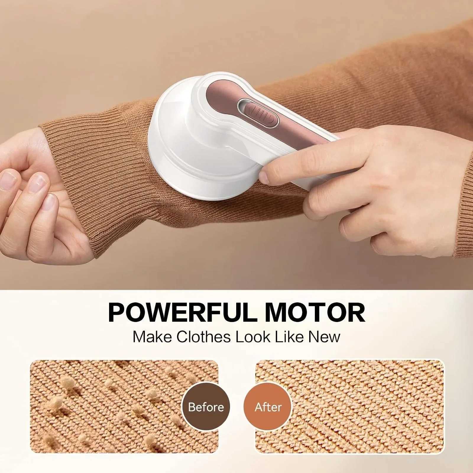 Electric Lint Remover USB Fast Charging Fabric Sweater Shaver Clothes Pill Trimmer for Coats and Sofas Portable Home Care M251203 - view 7
