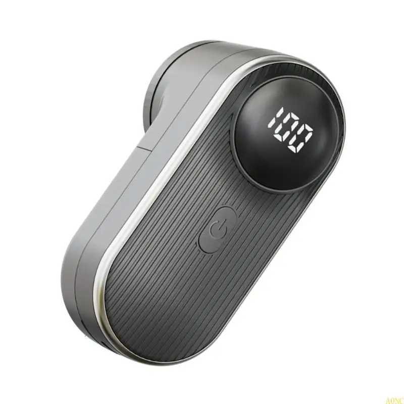 A0NC 800mah Rechargeable Fabric Shaver Fabric Remover Electric Portable Sweater Shaver with LED Display for Clothes Sofa M251203 - view 5