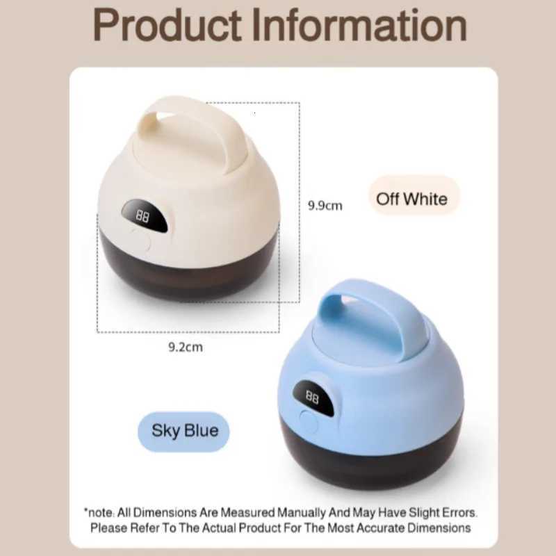 Rechargeable Fabric Shaver Lint Remover 6 Blades Portable Electric Clothes Shaver For Sweater Care Battery-Powered Lint Fuzz M251203 - view 7