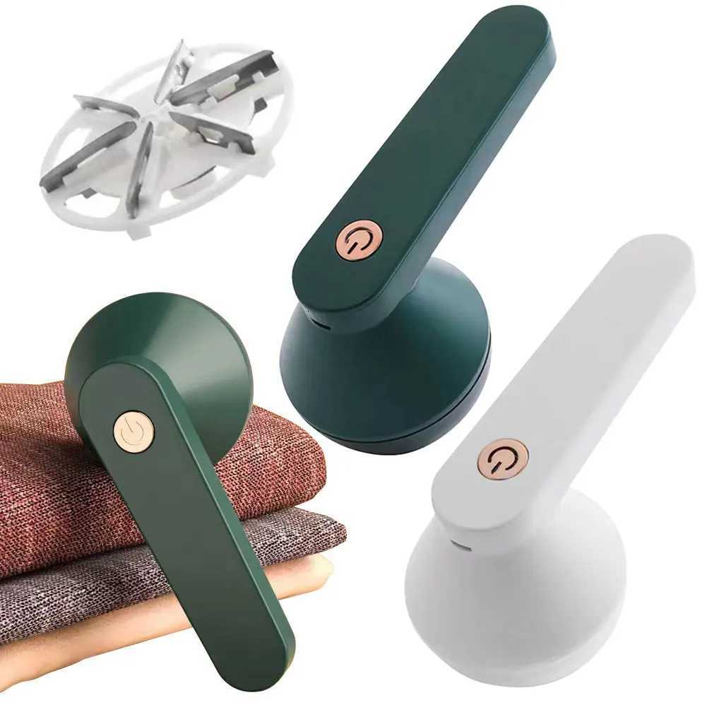 Electric Lint Remover Debobbler Clothes Shaver 6 Blades Portable Fuzz Remover USB Rechargeable Detachable Case for Home Travel M251203