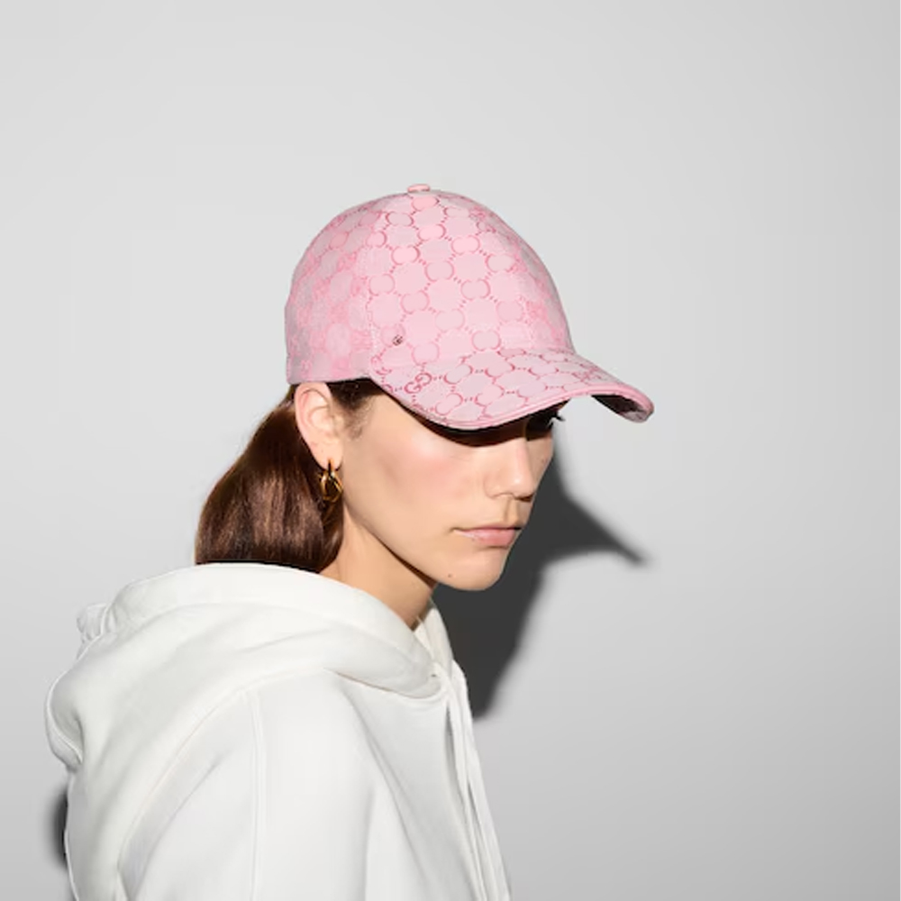 Canvas baseball hat designer womens classic monogram pink sun hat highquality fashion leisure sports street beach solid color seaside travel men and women GH7617