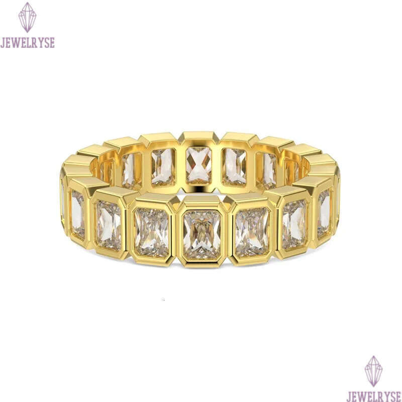 luxury love wed diamond heart ring wedding engagement 925 sterling silver gold finger band rings designer for women square 5A zirconia jewelry woman g