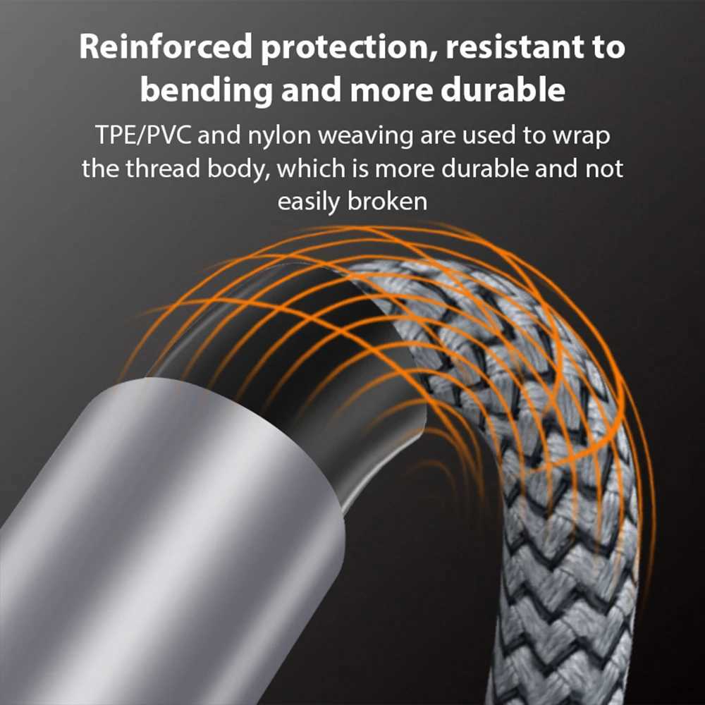 6A USB C Type C Fast Charge Cable 5m Phone Extend Charging Cable for OnePlus VR Camera C251203