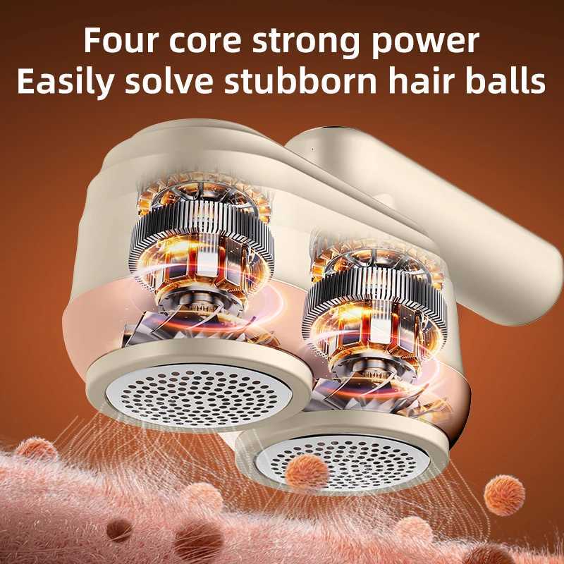 2025 Double-headed Electric Lint Remover Fabric Shaver Portable Clothes Fluff Pellet Remover For Clothing Fur USB Ball Trimmer M251203 - view 5