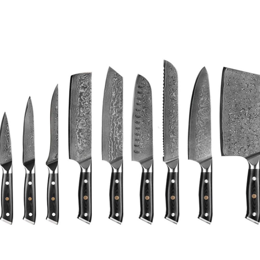 TURWHO 8.5 Japanese Kiritsuke Chef Knife 67 layer Damascus Steel Sliced Meat Chop Beef Professional Kitchen Knife 241225