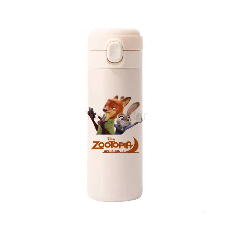 Disney Zootopia Thermos Cup Large Capacity Small and Lightweight Carrying Cup 304 Stainless Steel Outdoor School Juice Milk Cup H251203