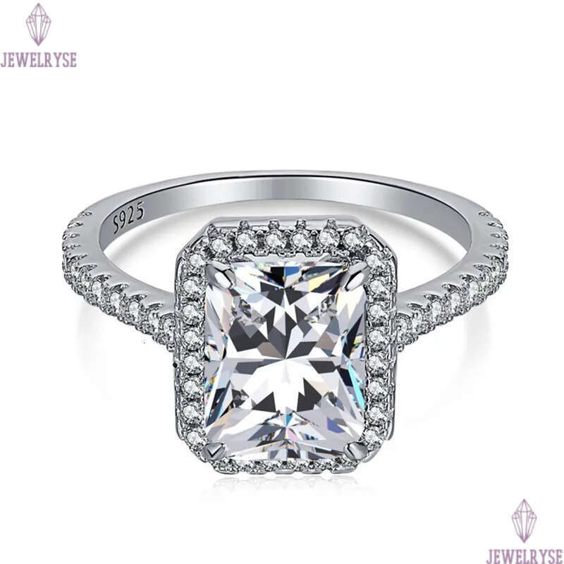 Luxury Fashion love designer Wedding Rings Classic Square 5A Cubic Zirconia ring for woman With Box Engagement Propose Diamond jewelry Friend Gift Siz