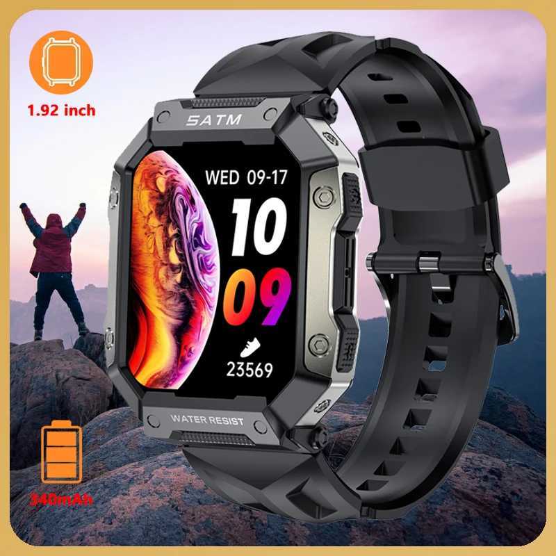 192-inch HD Sn Smart Watch Fashion Outdoor Waterproof Strong Sleep Health Fitness Monitor Sports Smartwatch for Men Wen C251203
