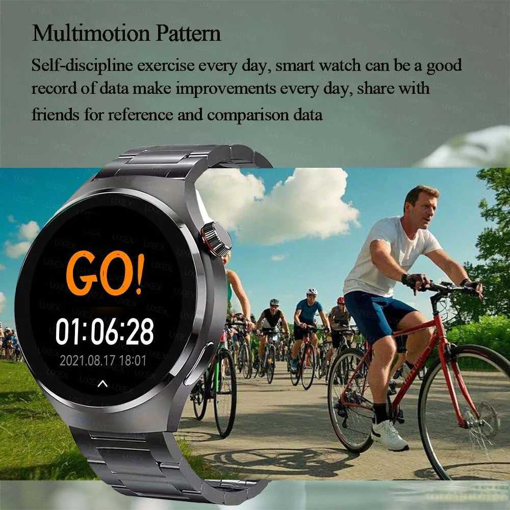 Watches pro 2025 New Mens Smartwatch High-Definition Sn Health Tracker Call Vo Assistant Sports Smartwatches C251203