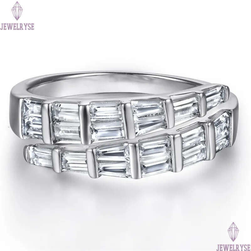 luxury diamond designer ring for wed party 925 sterling silver white 5A zirconia engagement wedding band rings fashion jewelry woman friend gift box s