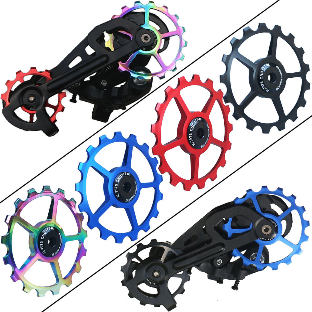 New Product Mountain Bike Ceramic Rear Derailleur Guide Wheel Aluminum Alloy Shifter Accessories 11T-16T 250902