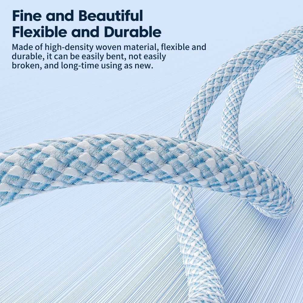 Toocki USB Type C Cable PD 100W Fast Charging Charger For book LED 5A Quick Charge Type-C Data Cable C251203