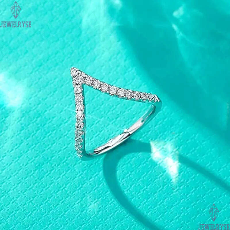 luxury size 5-9 band rings designer for woman wedding 925 sterling silver jewelry party 5A cubic zirconia diamond engagement ring women valentines day