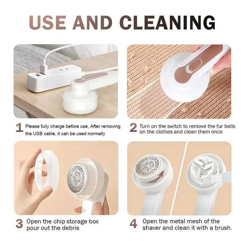 2026 New Rechargeable electric hair remover and portable shaver suitable for clothing furniture and carpets M251203 - view 4
