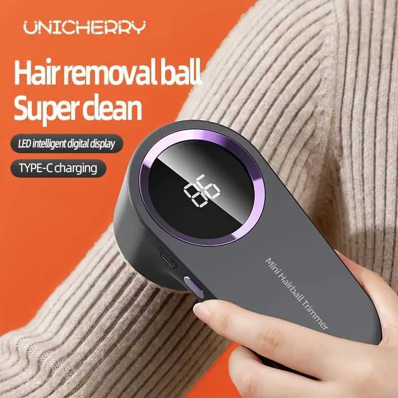 Rechargeable Lint Remover Portable Lint Remover Ball USB Rechargeable Fabric Shaver Clothes Trimmer with Digital Display M251203 - view 4