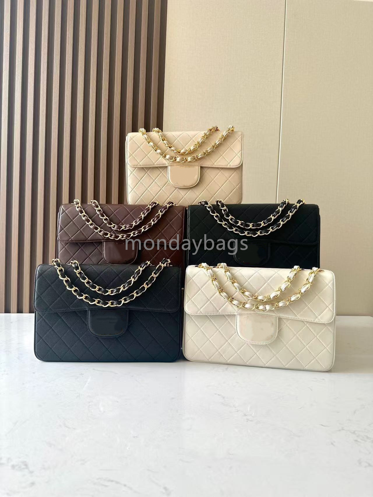 Designer bag luxury bag Double wing mouth cover bag white pearl style low-key luxury shoulder bag crossbody bag handbag fashion bag womens bag Comes with packaging box