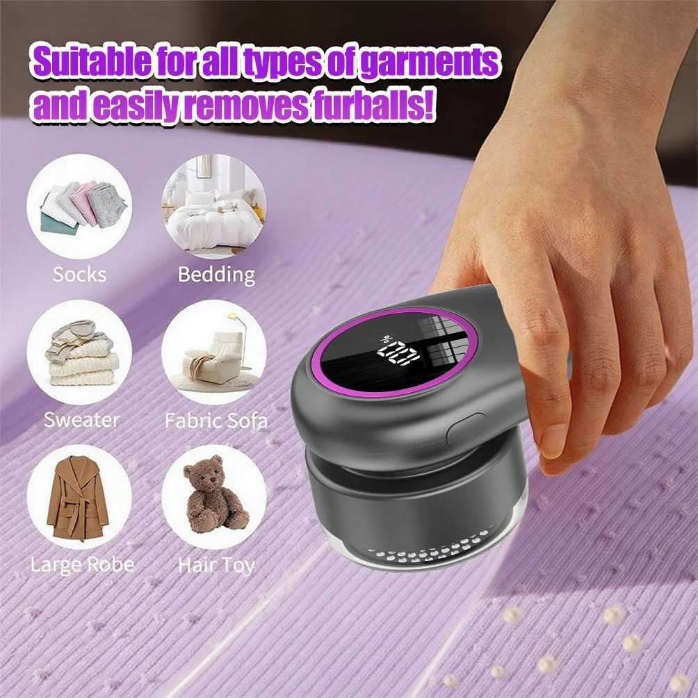 Hair Ball Trimmer with Digital Display9000RPM Electric Pellet Fluff Remover fuzz fabric Shaver Sweater Dropshipping M251203 - view 7