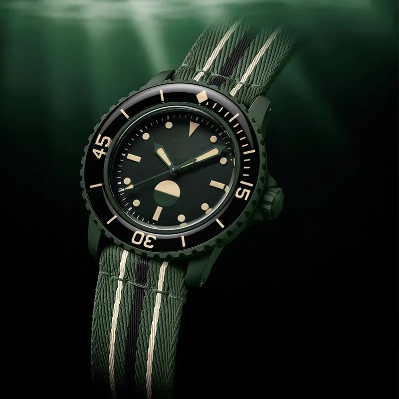 Casual Ocean Men Sports Watch Automatic Mechanical Bioceramic Watches High Quality Full Function Atlantic Ocean Antarctic Ocean Indian Designer Movement watch SS