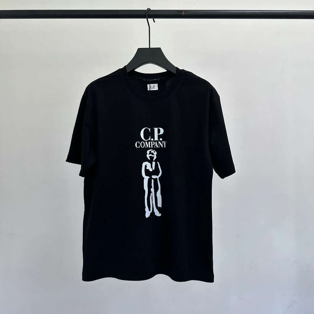 Cpcompanyyyy Shirt Company Tshirt Mens Summer Cotton One Lens T Shirt High Quality Loose Round Neck Cpfm Short Sleeve Fashion Print Graphic Compagniness Tees 47D