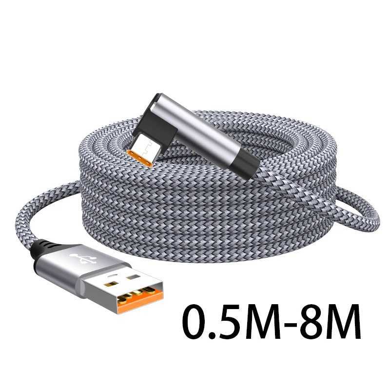 6A USB C Type C Fast Charge Cable 5m Phone Extend Charging Cable for OnePlus VR Camera C251203