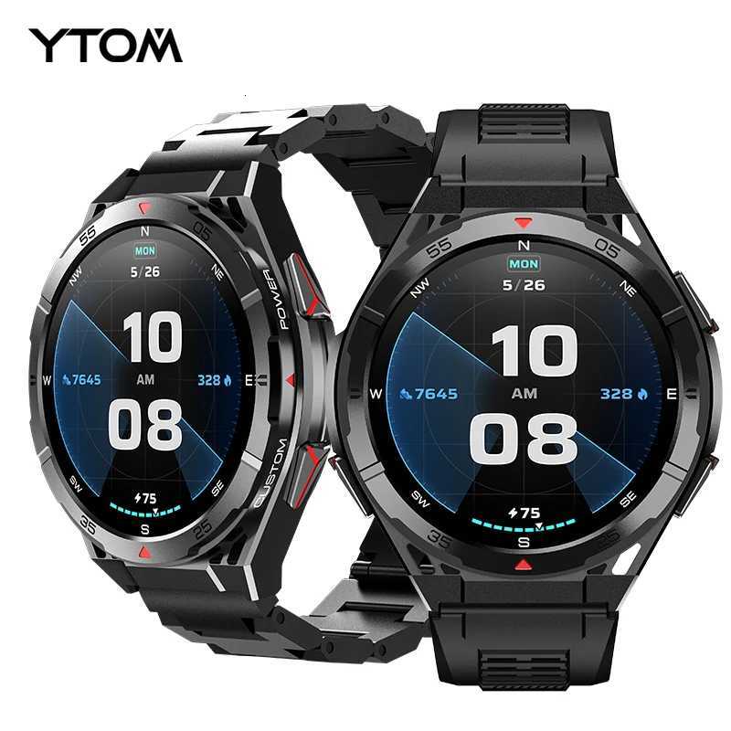 YT X2 GPS 3ATM Waterproof SmartWatch Cpass 143inch Amoled HD Round Sn Sports Smart Watch PK Stratos 2 tra For Men C251203