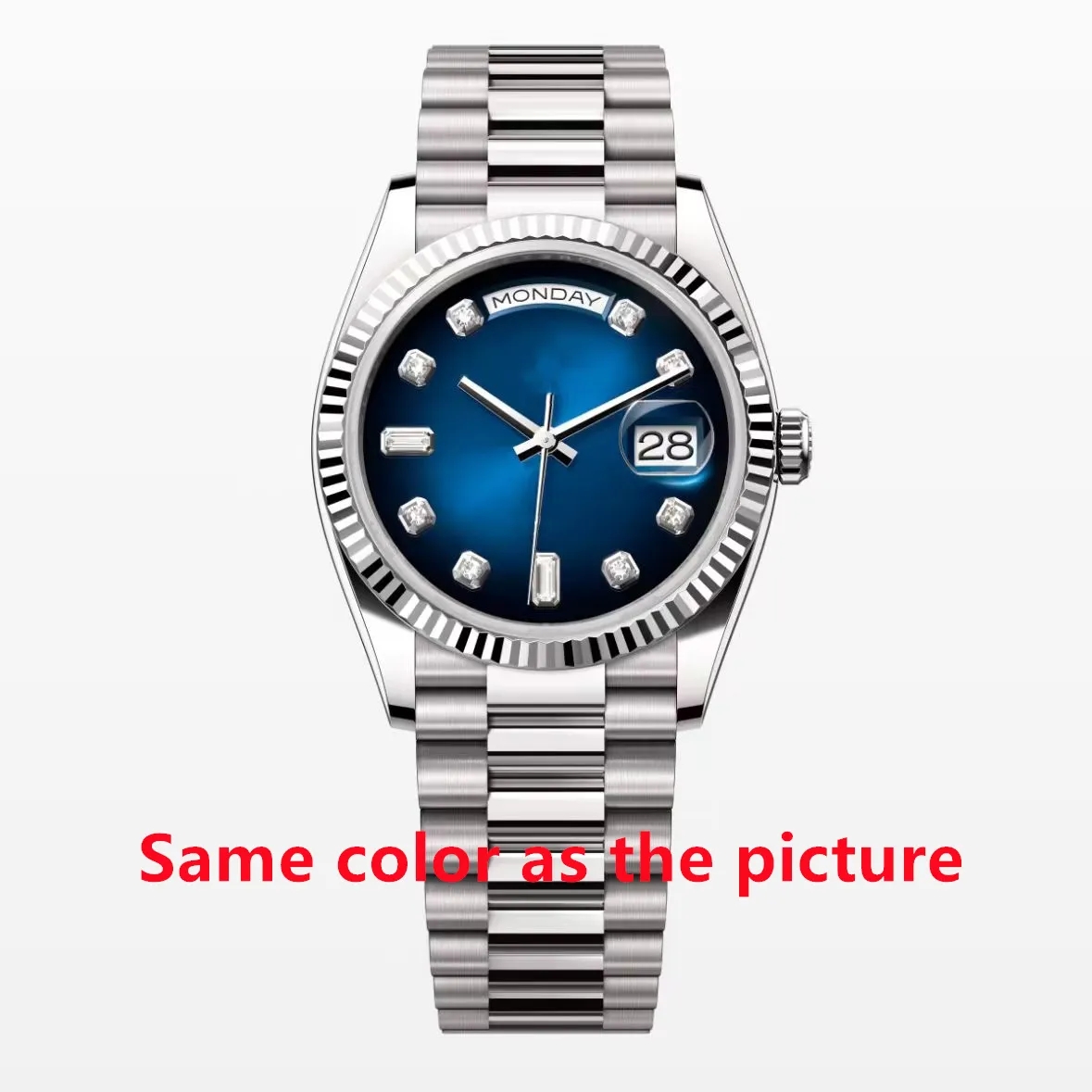 New High-quality automatic mechanical movement wristwatch. Men's and women's high-quality business and casual watches, 36mm and 41mm couple's watches.