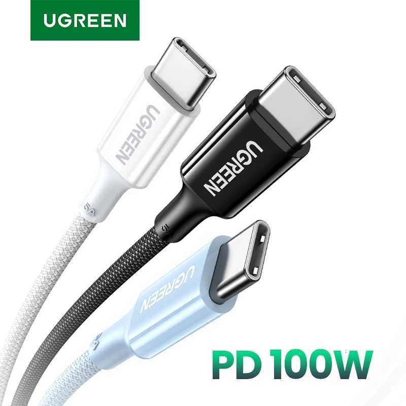 UGREEN 100W USB C Cable For iPhone 16 15 Plus Pro Max Type C Cable For book Pro ipad PD Fast Charger Cord Type-C Cable C251203