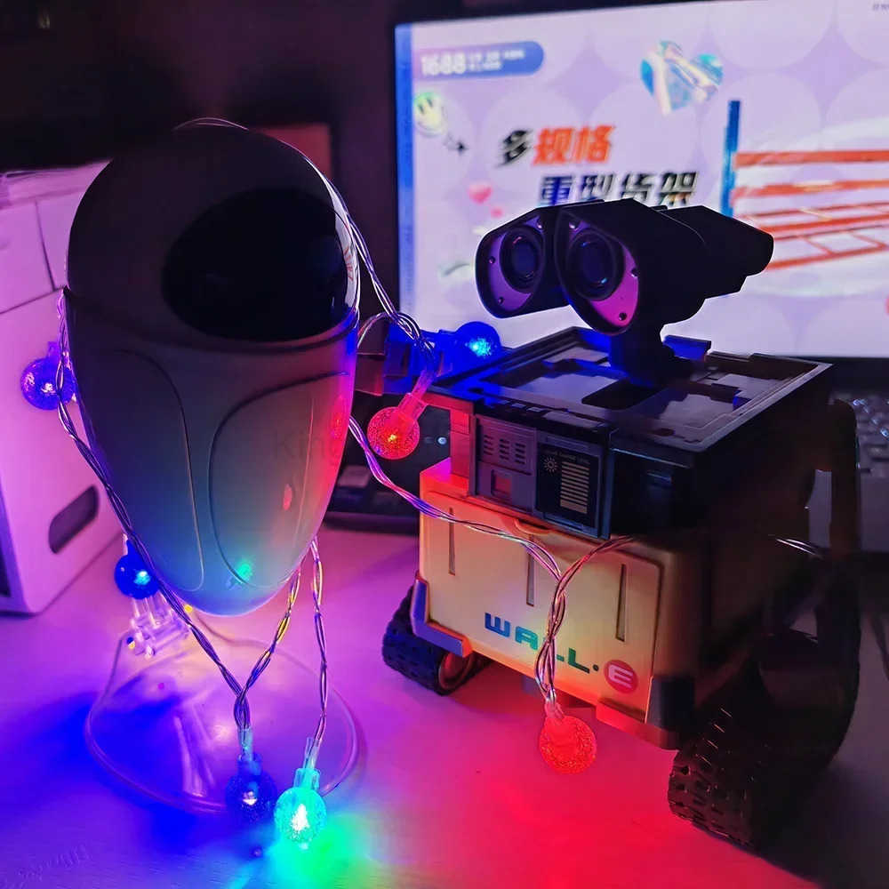 Disney Walle Toys EVE Transforming WALL E Anrme Robot Action Figure Model PVC Toy Kid Birthday Gift for Children CollectionMovie H251203
