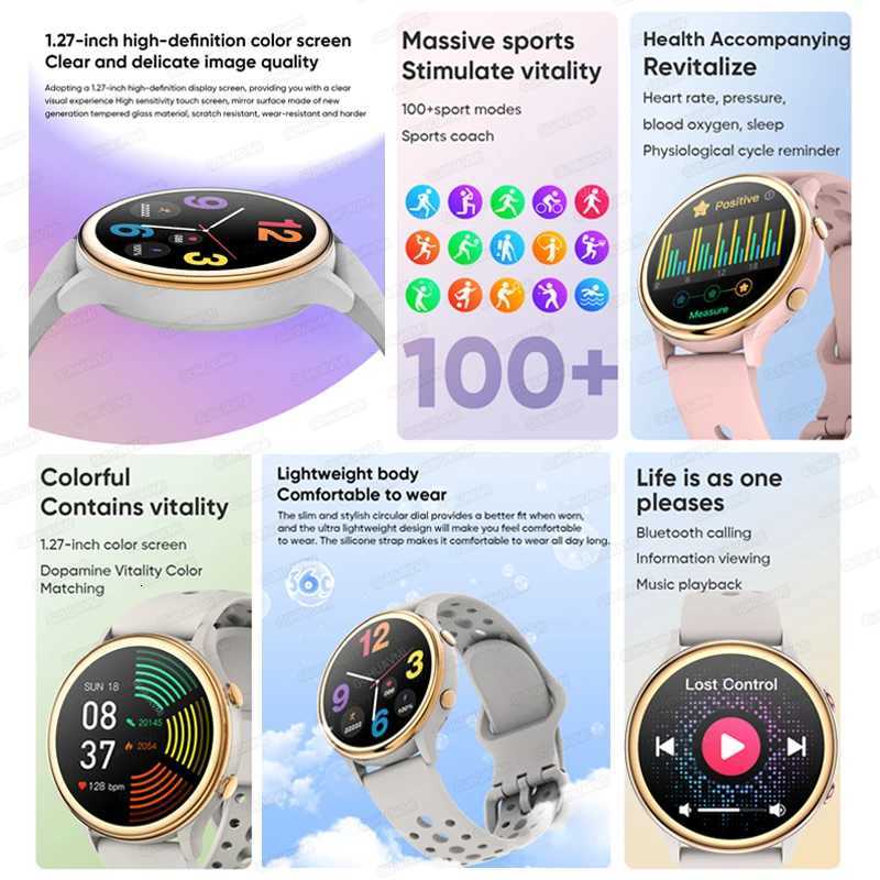 2024 New Call Wen Smart Watch GPS Tracker Rate Blood Pressure Monitoring Waterproof Smartwatch For Android I C251203