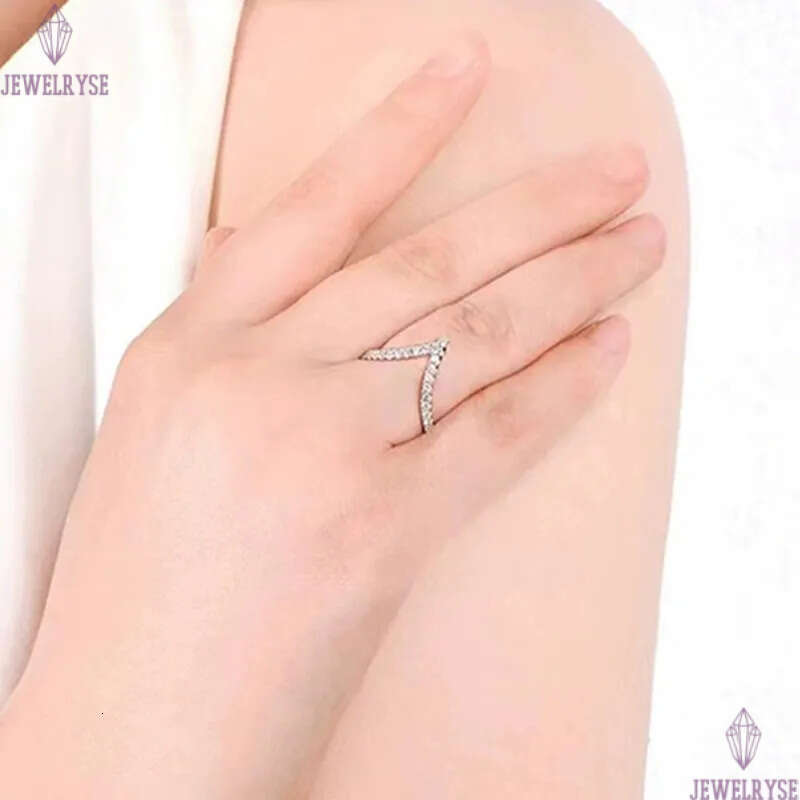 luxury size 5-9 band rings designer for woman wedding 925 sterling silver jewelry party 5A cubic zirconia diamond engagement ring women valentines day