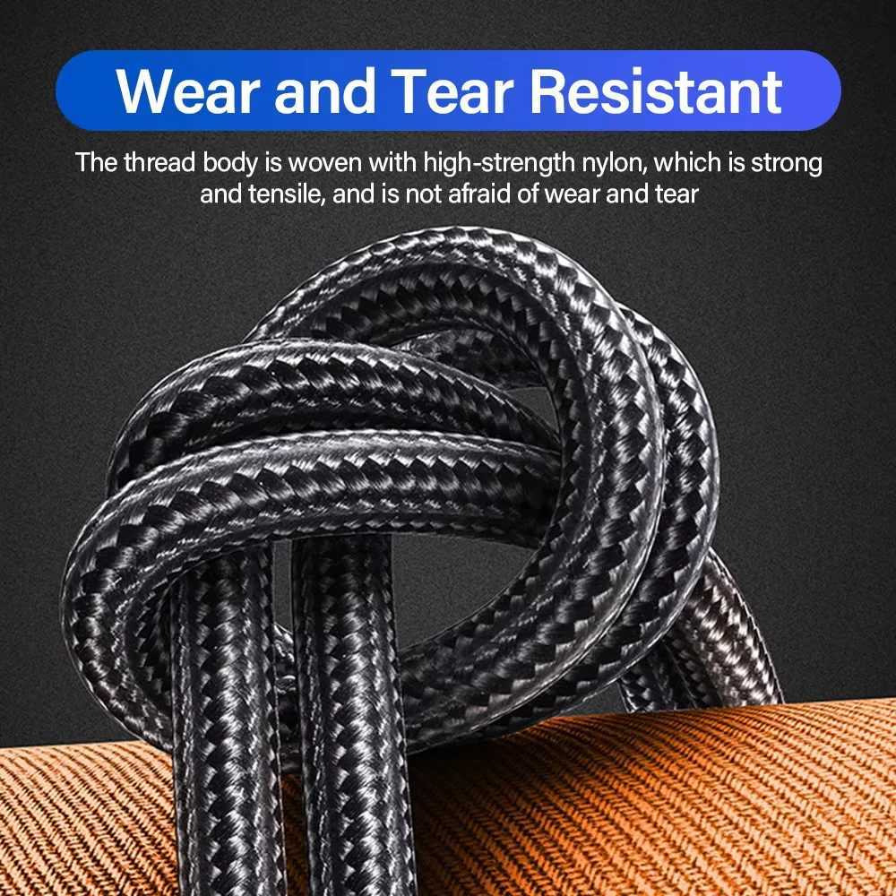 240W USB Type C Cable er fast charge for iPhone 15 Pro Max book S23 Plus PD31 Data Charger Wire USBC 2m C251203