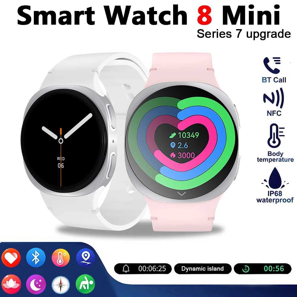 2025 New Watches 8 Mini GPS Track Smart Watch For Men Wen Health Sport AMOLED Rate Call Waterproof Smartwatch C251203