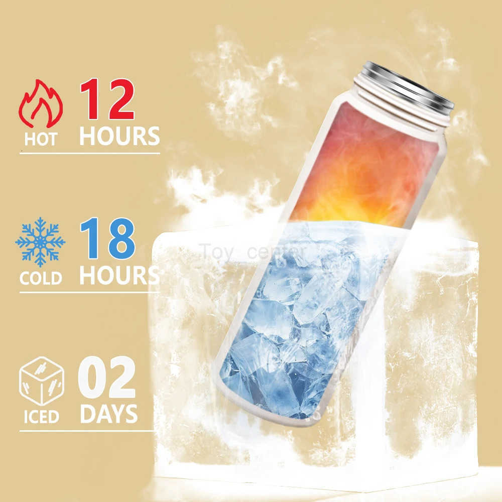 Disney Stitch Anime Straw Cup 306 Stainless Cartoon Thermos Cup Portable Double Drinking Water Bottle Gifts For Boys Girls H251203